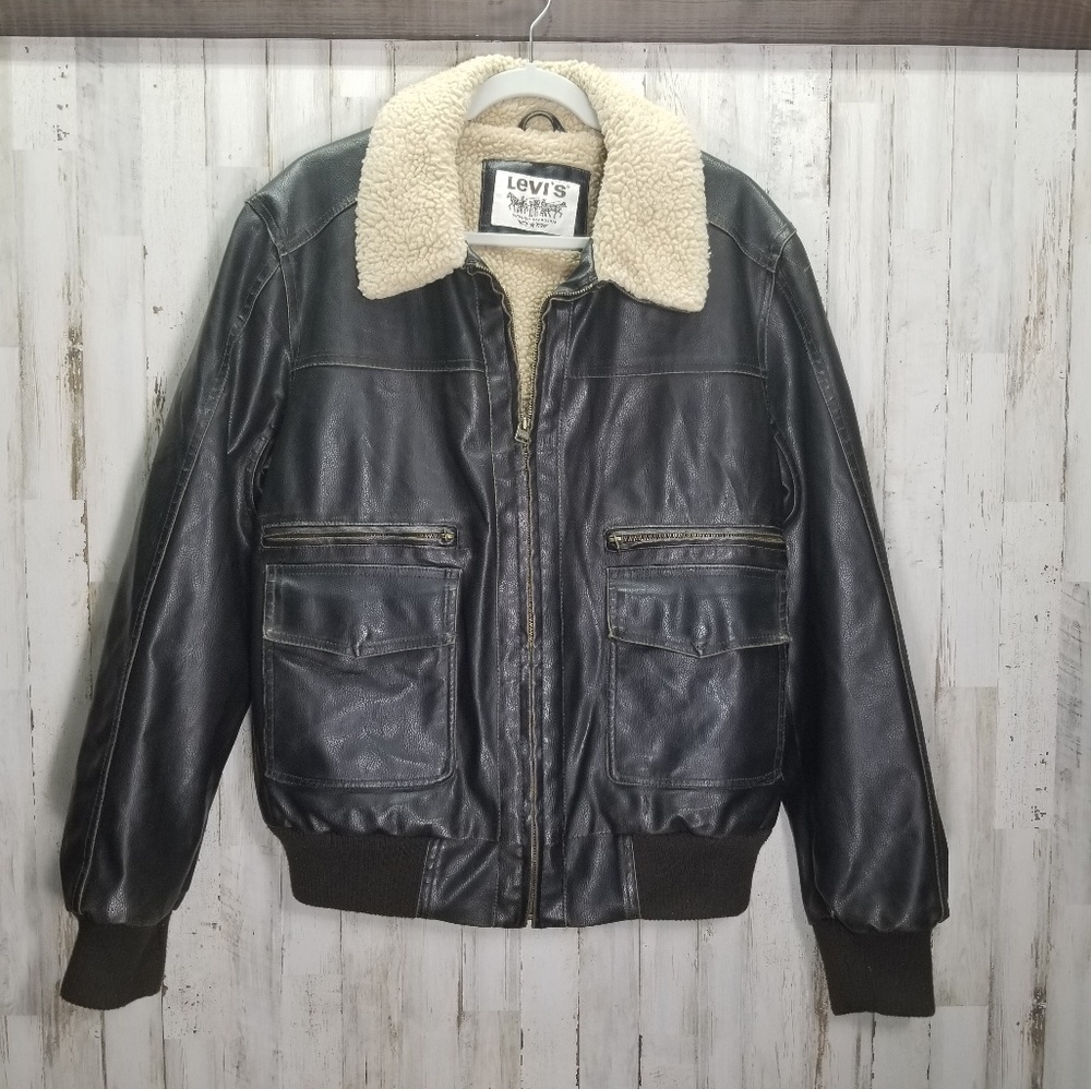 Levi's Heavy Weight Sherpa Lined Leather jacket